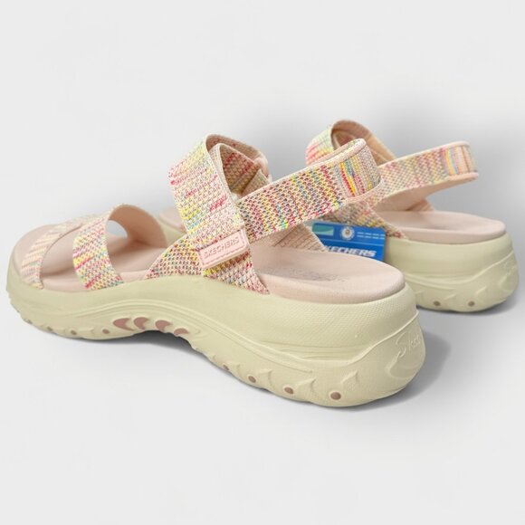 Skechers Reggae Bound 163681 Women’s Sandals 11M Natural/Tan Slingback - Picture 8 of 15